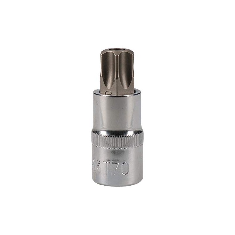 T70 x 55mm 1/2" Drive Torx Star Socket Male T-Star