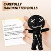 JYNVO Set of 2 Voodoo Doll with Needles, Joke Items,