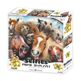 Howard Robinson HR10854 48 Piece Super 3D Children's Puzzle-Horse Selfie