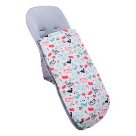 JYOKO Kids Footmuff for Pushchair Compatible with Baby Jogger City Mini (Cotton, Dino Party)