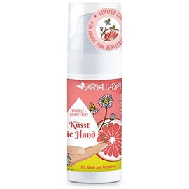 ARYA LAYA Chamomile Grapefruit Hand Care Kiss the Hand | Limited Edition | for Smooth, Soft Hands to Fall in Love | in Practical Airless Dispenser | 2 x 50 ml