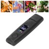 Black Portable Breathalyzer Professional Noncontact High Accuracy Alcohol Tester Rechargeable