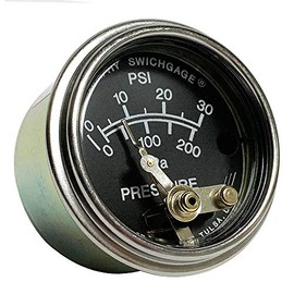 Murphy by Enovation Controls 20P-30, 2" Pressure Swichgage, 0-30 psi (05703104)