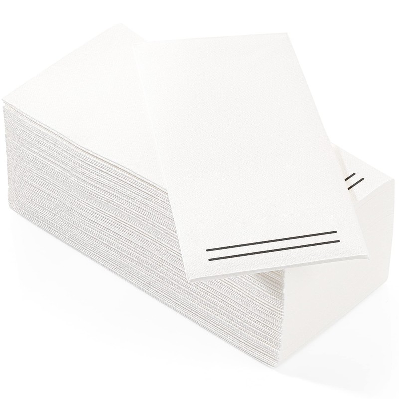 TYH Supplies Paquete de 100 toallas de mano desechables con