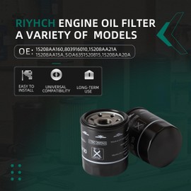 15208AA21A Engine Oil Filter fit for Outback for Legacy for Impreza for Forester 2011-2025,Replace OE# 803916010 15208AA160 (6 Pack)