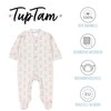 TupTam Baby Boys' Long-Sleeved Sleepsuit with Foot, Pack of 3,