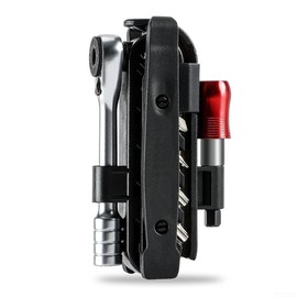 Bike Repair Tool Kit with Ratchet Wrench and Multifunctional Combination Tools Suitable for Mountain Bikes and Scooters