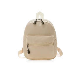 WisePoint Cute Backpack, Lightweight Backpack Small Backpack for Women and Girls, Mini Backpack Purse with Zippers (khaki)