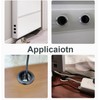 Qrity Cable Grommet Desk Plastic Cable Pass Diameter 35 mm