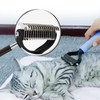 Dog Hair Comb Stripper，Dog Cat Shedding Comb，Dog Dematting Combs,Pet Grooming