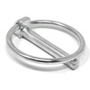 Design61 4x Standard Folding Pins 7.0 x 41 mm Galvanised