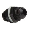 Fuel Cell Bulkhead Fitting with PTFE Washer Black Anodized 6061‑T6