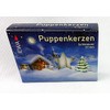 Weihnachtspyramide Hochwertige Puppenkerzen weiss - 1,0 cm Durchmesser - Original