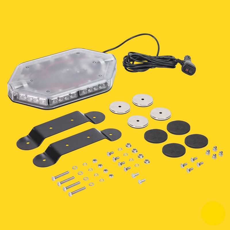 LAMPHUS NanoFlare NFMB40 12" 12V 40W AMBER LED Strobe Mini