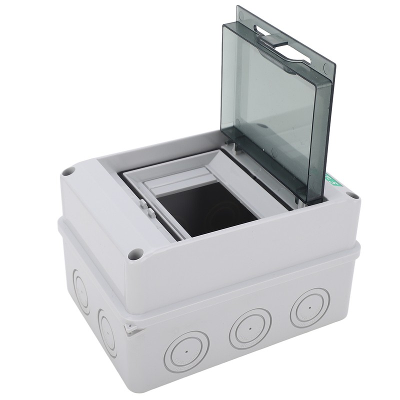 Circuit Breaker Box PC IP65 Waterproof 5 Way Transparent Cover