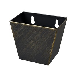 HAIICEN Antique Bronze Beer Cap Catcher Wall Mounted Soda Bottle Cap Bucket Stainless Steel Narrow