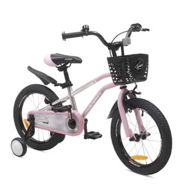 ACEGER Kids Bike for Ages 3-11 Years Old Boys Girls, 12 14 16 18 Inch Sporty Style Children Bicycle with Training Wheels, Handbrake & Coaster Brake，Removable Basket，Multiple Colors Option.