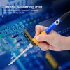 Electric Soldering Iron Adjustable Temperature Fast Heating DIY Kits 200-400℃
