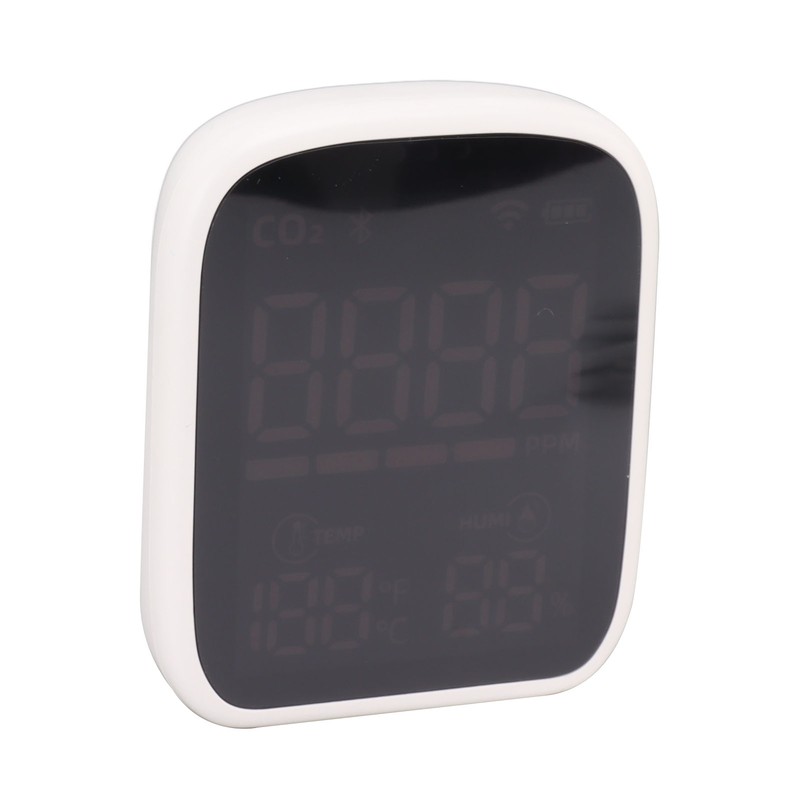3 in 1 Smart Air Quality Monitor Automatic Brightness Adjustment