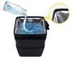 QIUPFGUT Car Rubbish Bin, Car Bin with Lid, Car Waste