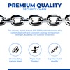 DocksLocks Heavy Duty Cinch Style 8mm Security Chain - (3ft,