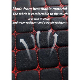 IIOHOII Premium Car Seat Covers for Front Seats, [2-Pack] Plush Soft & Cooling Seat Protector Pads Full Set, Breathable Mesh, Non-Slip Auto Seat Mat for Sweat, Wear Protection (Black)