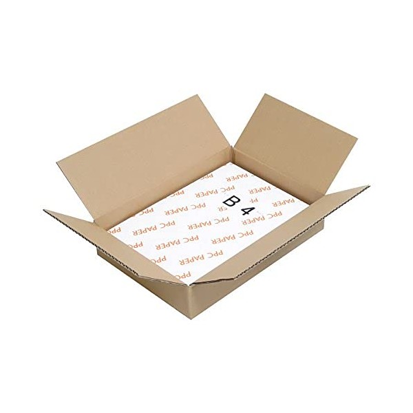 Earth Cardboard, Cardboard, 80 Size, B4, Depth 3.0 inches (75 mm), Set of 40, Cardboard, 80, Thin Packaging, ID0029