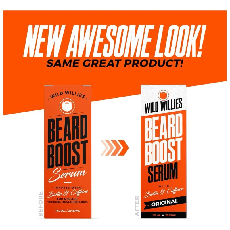 Sérum Para El Crecimiento De La Barba Wild Willies Para
