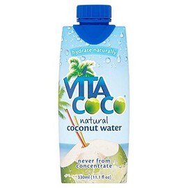Vita Coco 100% Natural Coconut Water 330ml (5 pack)