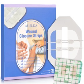 AUSLKA Medical Wundverschlussstreifen, assortiert, 8/Packung, 8 Stück (1er Pack)