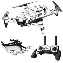 MightySkins Skin Compatible with DJI Max Coverage - Love The 90s | Protective, Durable, and Unique Vinyl Decal wrap Cover | Easy to Apply, Remove, and Change Styles | Made in The USA