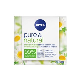 NIVEA Pure & Natural Soothing Organic Chamomile Day Care, 50ml