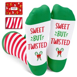 Zmart Christmas Gifts Stocking Socks For Boys Girls - Secret Santa Socks Candy Socks Xmas Stocking Stuffers for Kids 4-6 Year Old