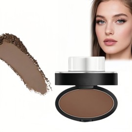 Eyebrow Stamp Kit,Light Brown Eyebrow Tint & Powder with Stencil