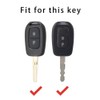 Z.MYUKI Sandero Stepway 3 Key Case with Keyring for Dacia