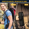 Rechargeable Magnetic Flashlight High Lumens - 1500 Meters Long Beam