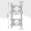 Double Antenna Mast Clamp - Heavy Duty Galvanized Iron Mount