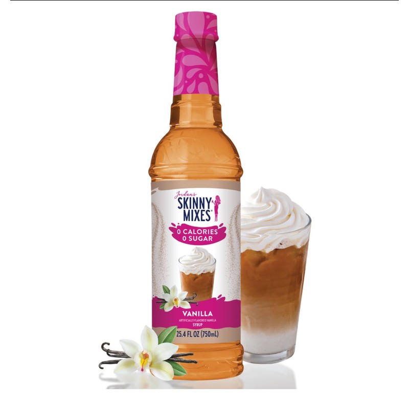 Jordans Skinny Traditional Sugar Free Syrups 750 ml 2 Bottles