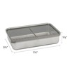 Mochiglory 900ML 3-Piece Set Stackable Stainless Steel Food Storage Containers