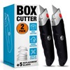 INTERNET'S BEST Premium Utility Knife Set | Retractable Box Cutter