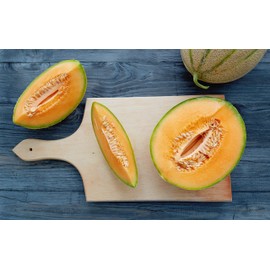 50 Imperial 45 Cantaloupe Seeds for Planting Heirloom Non GMO 1.5 Grams Garden Vegetable Bulk Survival Hominy