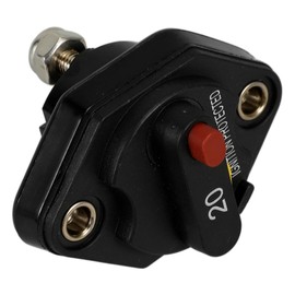 Gatuida Automotive Mini Circuit Breaker 20a Marine Rv Car Circuit Breaker Overload Short Protection
