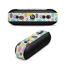 MightySkins Carbon Fiber Skin for Beats by Dr. Dre Pill Plus - Rainbow Waves | Protective, Durable Textured Carbon Fiber Finish | Easy to Apply, Remove, and Change Styles | Made in The USA