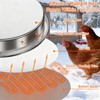 12in Chicken Warer Heater for Winter,5 Gallon Chicken Water Heated