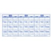 18 Pack Check Registers for Personal Checkbook, 24-25-26 Calendars, Transaction