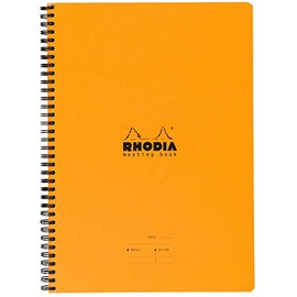 Rhodia Meeting Books 8.85 X 11.69 inches, Orange