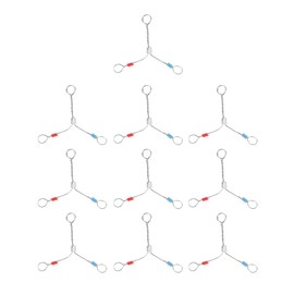 10 Piezas Línea de Sensor de Temperatura sin Plomo Línea de Medición de Temperatura para Termómetro de Punta de Soldador 191-212