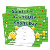 SuperStickers 'I took part in Sports Day' Certificates (A5). Pack