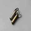 Candy Design & Works Bullet Key Ring CHW-12, silver/gold