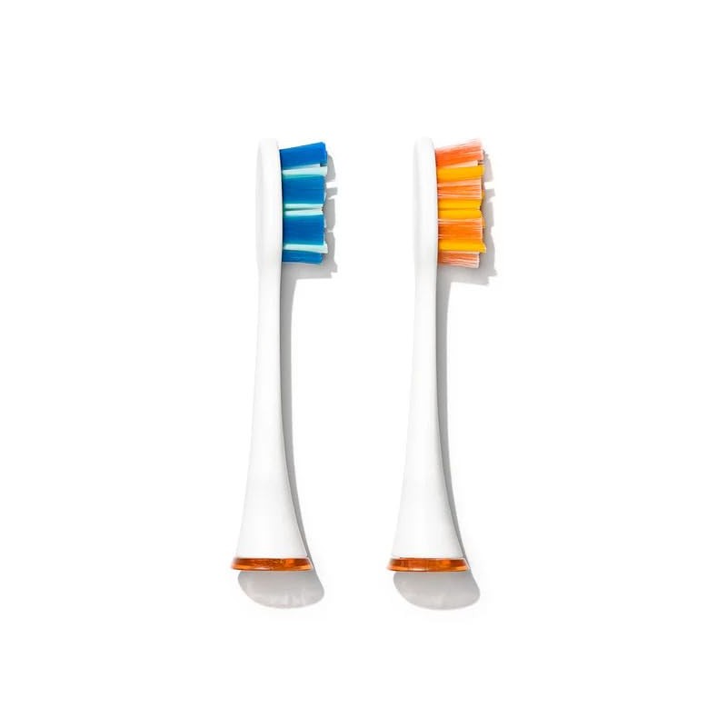 Ollie XClean Replacement Brush Heads - Extra-Large Size, Crisscross Bristle